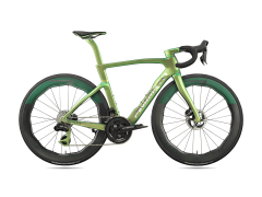 Pinarello New Dogma F 1K DURA ACE Di2 SRM CRANKSET LUXTER GREEN 1K LIMITED EDITION Pinarello New Dogma F 1K DURA ACE Di2 SRM CRANKSET LUXTER GREEN 1K LIMITED EDITION