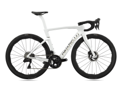 Pinarello New Dogma F Disc Shimano Dura Ace Di2 Princeton PEAK 4550 G113 Edge Crystal White