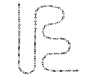 Campagnolo EKAR GT Kette 13s 123 link + C-Link Kettenschloss