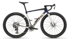 BMC KAIUS 01 ONE SRAM Red AXS E1 XPLR - Copper White / Thunder Blue My27