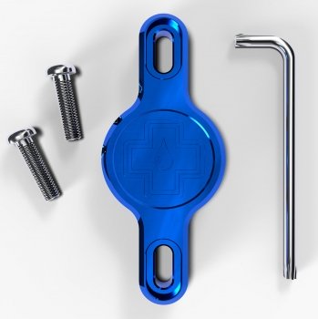Muc-Off Secure Tag Holder V2 blue