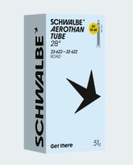 Schwalbe Aerothan Tube 28" Road | 23-622 bis 32-622 | 51 g | 60mm