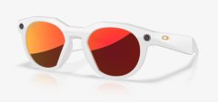 Oakley Meta HSTN Warm Grau / Prizm Ruby