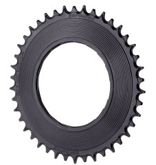 Garbaruk Road thead mount chainring for RED XPLR AXS powermeter - black