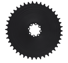 Garbaruk MATTE BLACK AERO chainring for SRAM 8-bolt